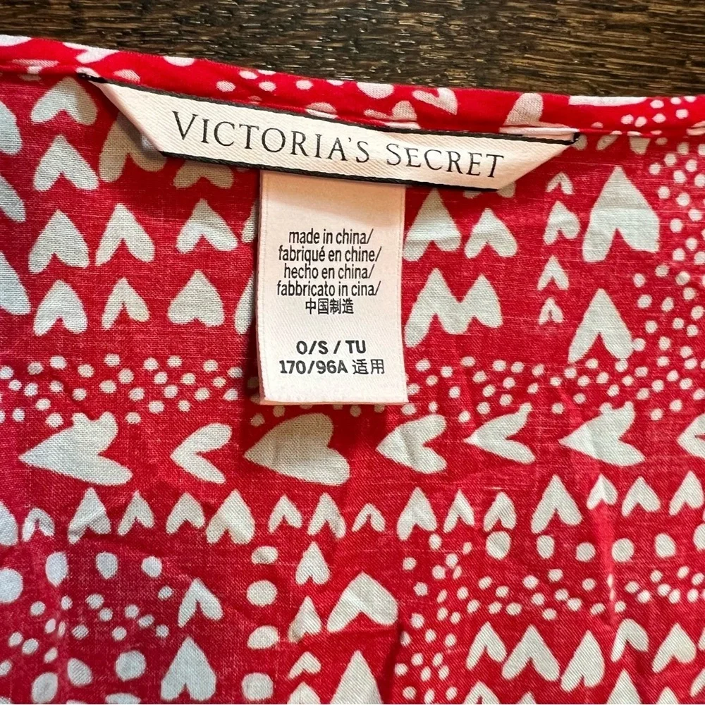 Victoria secret O/S heart kimono